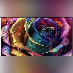 Street Rose Canvas’